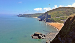 Mwnt beach