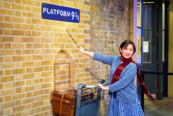 Platform 9¾ at King's Cross Station