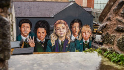 Derry Girls Mural