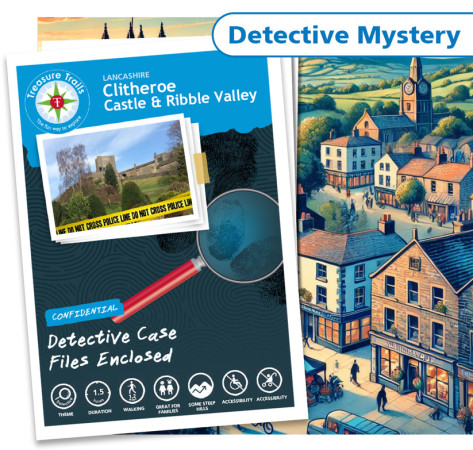 The Clitheroe Mystery Treasure Trail | kidify.co.uk